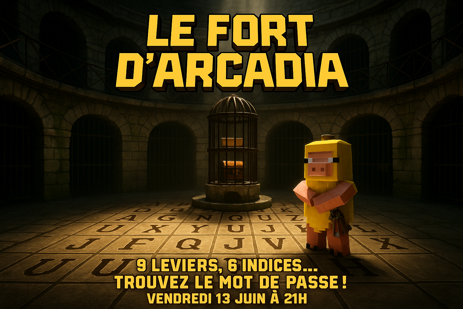 🎉​ [Événement] Le Fort d’Arcadia - 14/06/2025