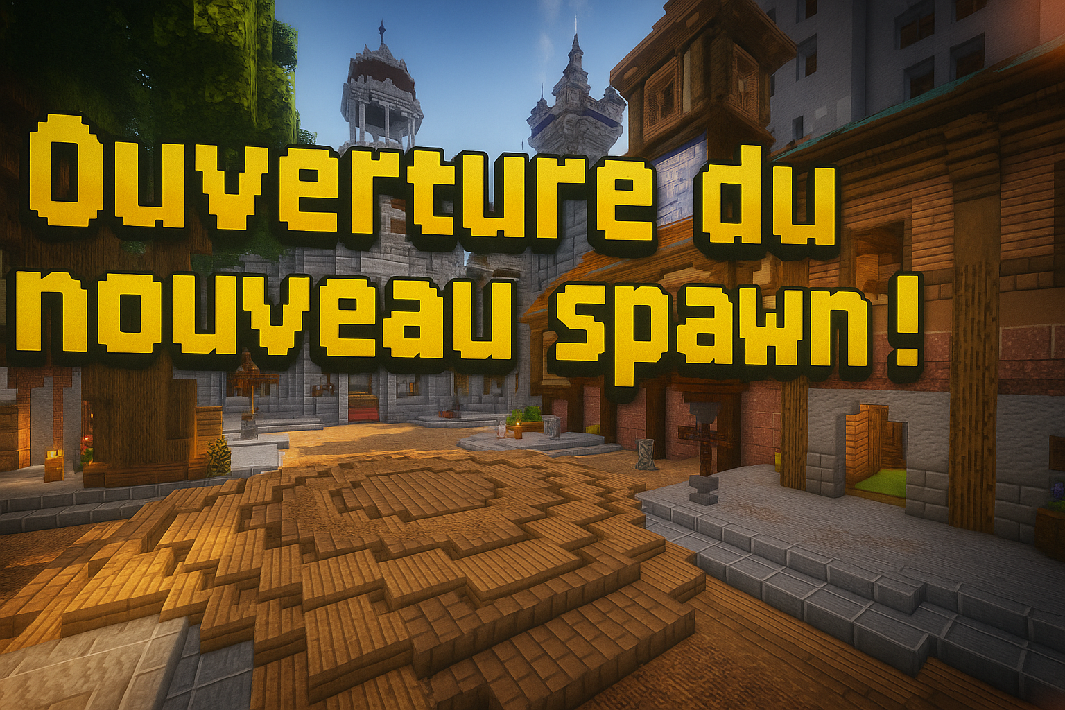 Ouverture du nouveau spawn ! 🎉